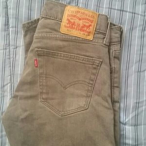 Preowned Gray 511 Slim Levi Jeans!